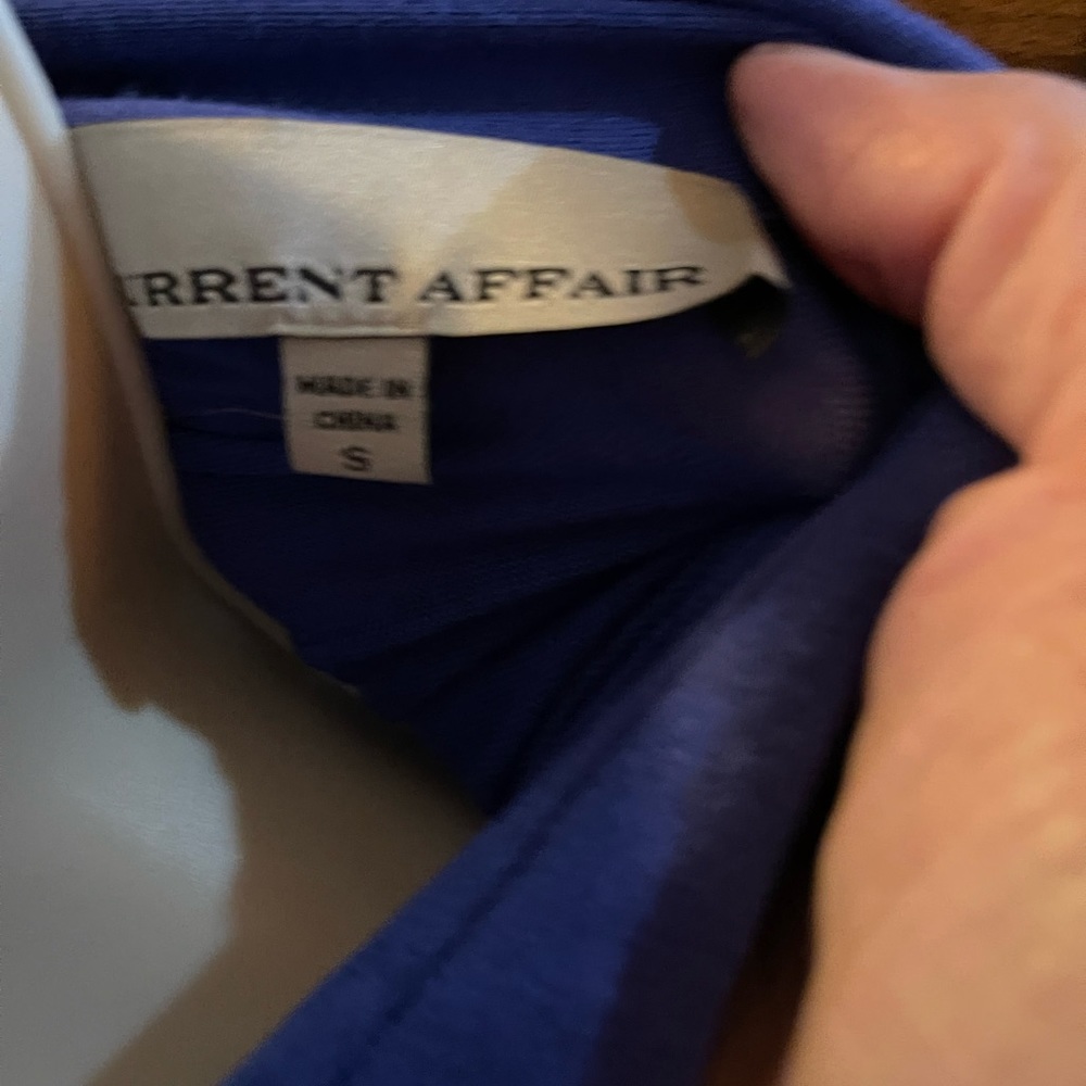Current Affair blue knot top NWT - Picture 3 of 4